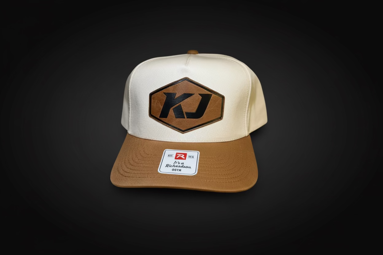 KJ Leather Patch Hat