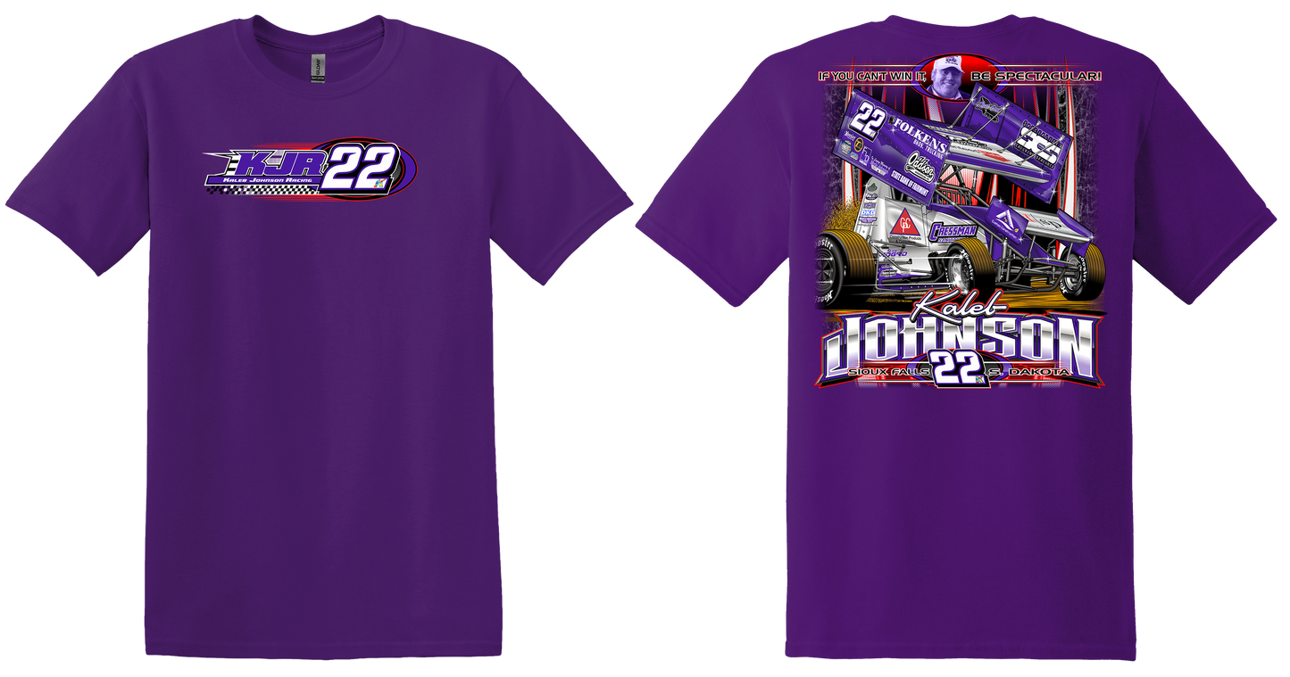 KJR Short Sleeve Tee- Purple
