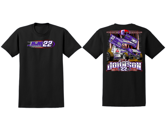 KJR Short Sleeve Tee- Black